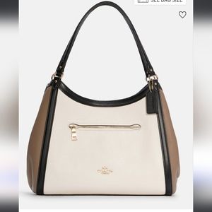 COACH Purse Kristy Shoulder Bag In Colorblock NWT